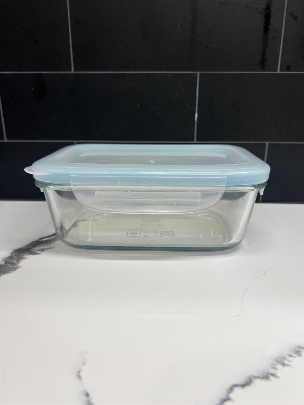OXO Good Grips 3.5 Cup Smart Seal Glass Rectangle Container